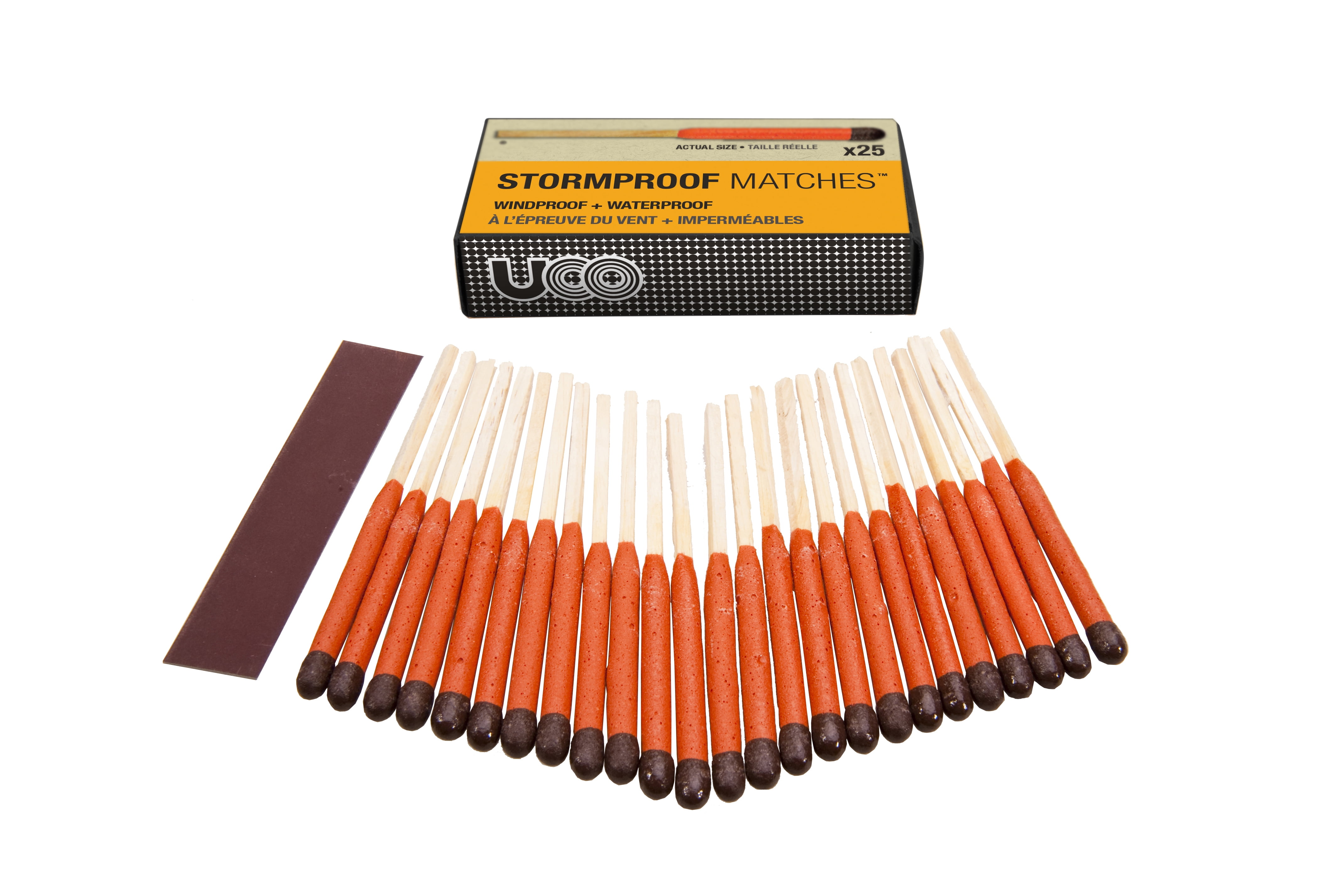 UCO MtSmBulk Stormproof Matches, 25 Pack