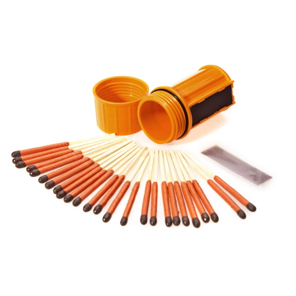 Industrial Revolution, Inc. Stormproof Match Kit, Orange