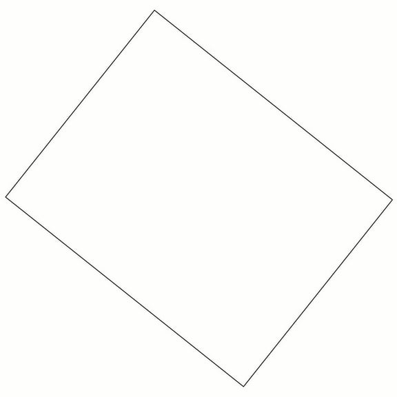 UCREATE WHITE COATED POSTER BOARD 25 SHEETS