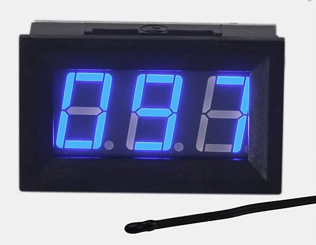UCTRONICS 0167°F Fahrenheit Digital Temperature Meter Blue LED Display