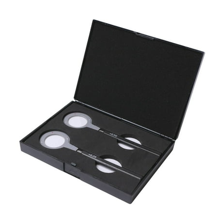 UCanSee Trial Lens Set 2pcs Optical Cross Cylinder Lenses Supplementary Kit Plastic Rim