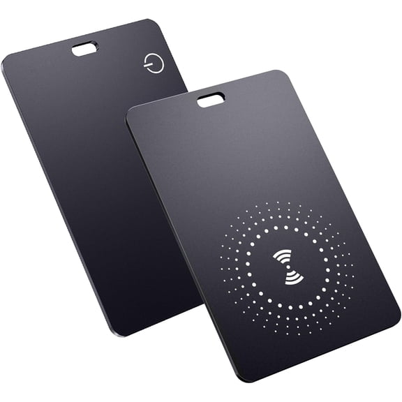 UCard Wallet Tracker Card,Smart Bluetooth Item Finder-Locator Item Compatible with Find My (iOS only),Wireless Rechargeable,IP67 Waterproof,Locator for Wallet, Luggage,Suitcase,Bags,Passport,Backpack
