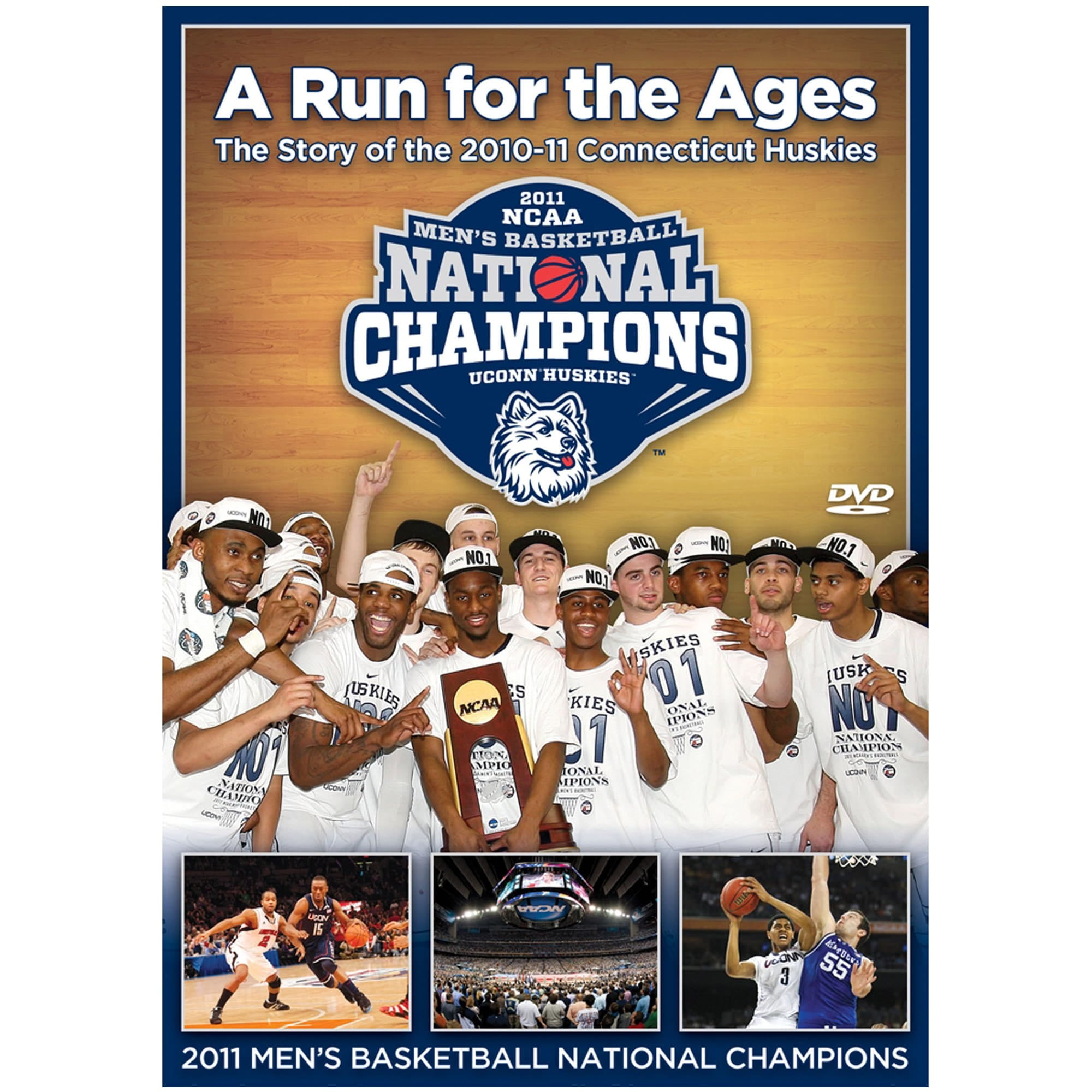 UConn Huskies 2011 NCAA Men's Basketball National Championship DVD 