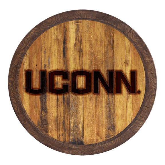 UConn Huskies: Branded "Faux" Barrel Top Sign