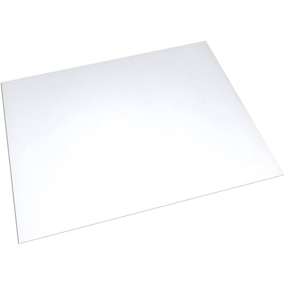 UCreate Coated Poster Board - Project, Poster, Sign, Printing - 28"Height x 22"Width - 50 / Carton - White | Bundle of 2 Cartons