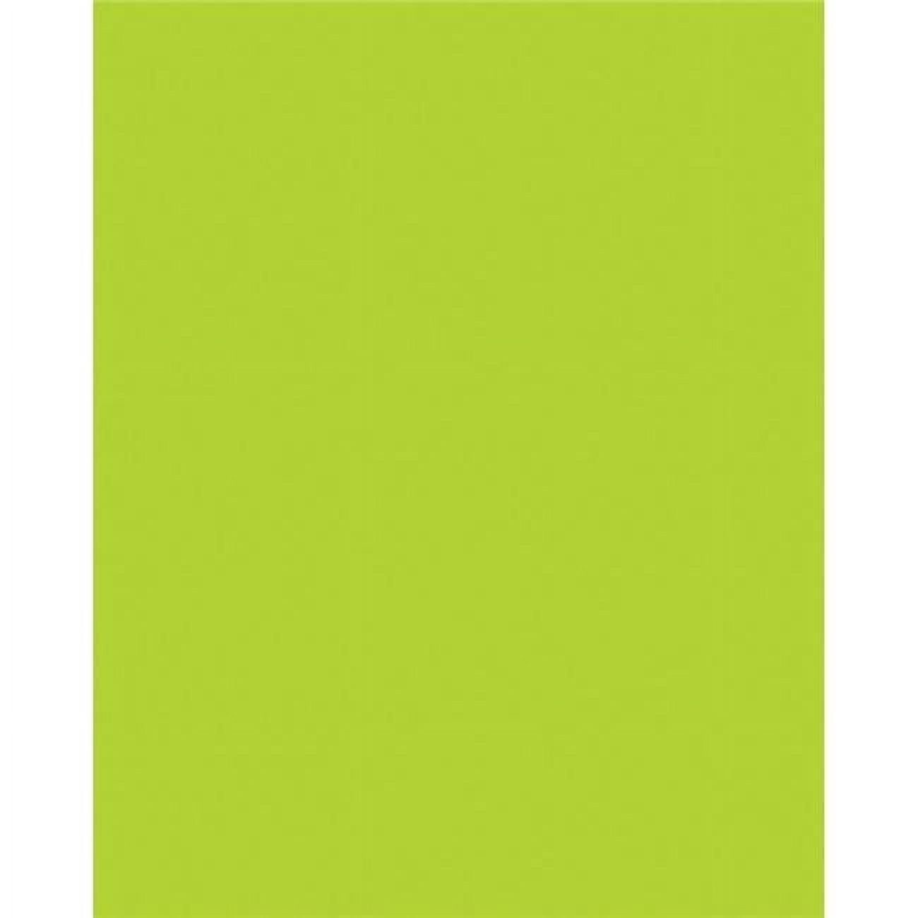 UCreate® Neon Coated Poster Board, Neon Lime, 22" x 28", 25 Sheets