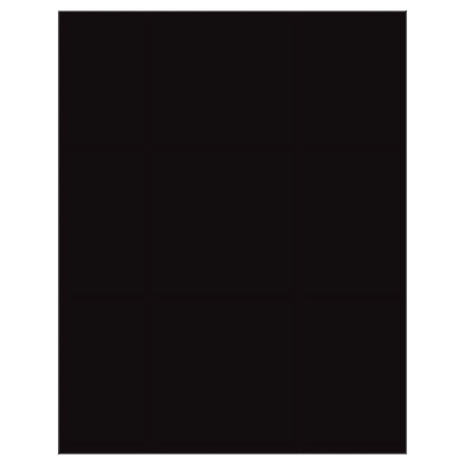 UCreate Pacon 22" x 28" Heavy Coated Black Poster Board