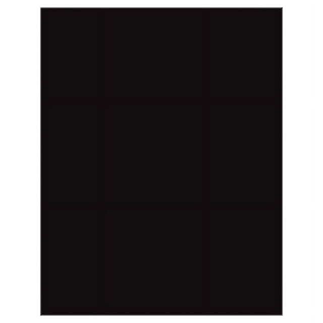 UCreate Pacon 22" x 28" Heavy Coated Black Poster Board