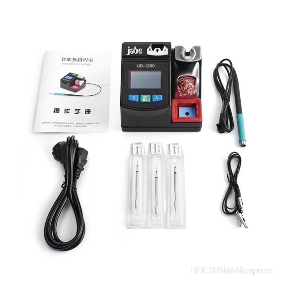UD-1200 Precision Lead-free Soldering Station 2.5S Rapid Heating With Dual Channel Power Supply Heating System For JBC T245