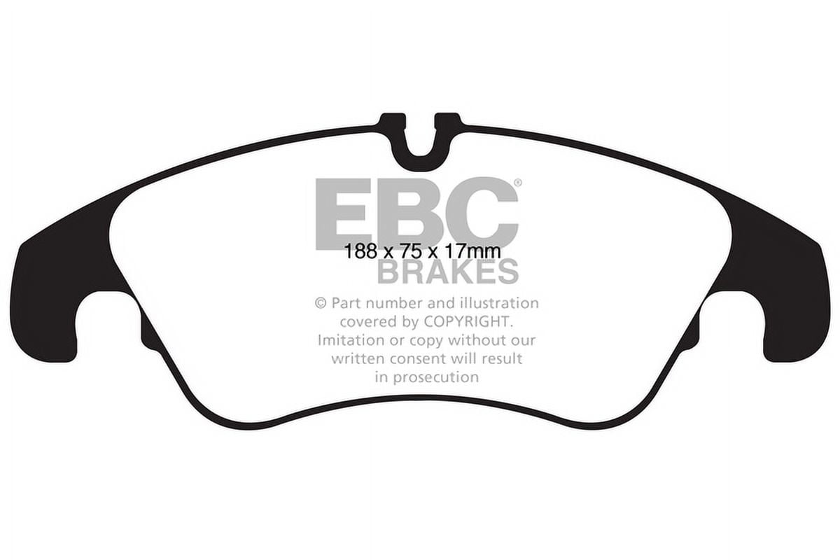 UD13221/ EBC OE Brake Pads Fits select: 2009-2018 AUDI Q5, 2011-2018 AUDI A6