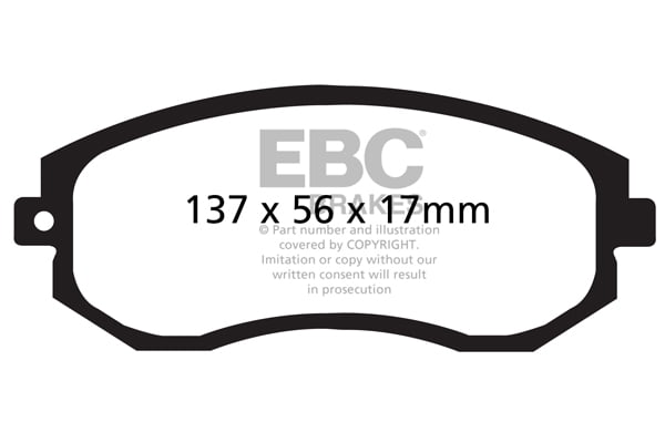 UD1539/ EBC OE Brake Pads
