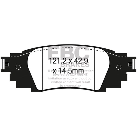 UD1879/ EBC OE Brake Pads