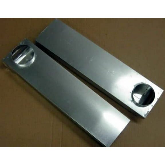 UD48 4" Compatible with Dryer Vent Space Saver Aluminum Venting Duct 90 Inlet / 90 Outlet