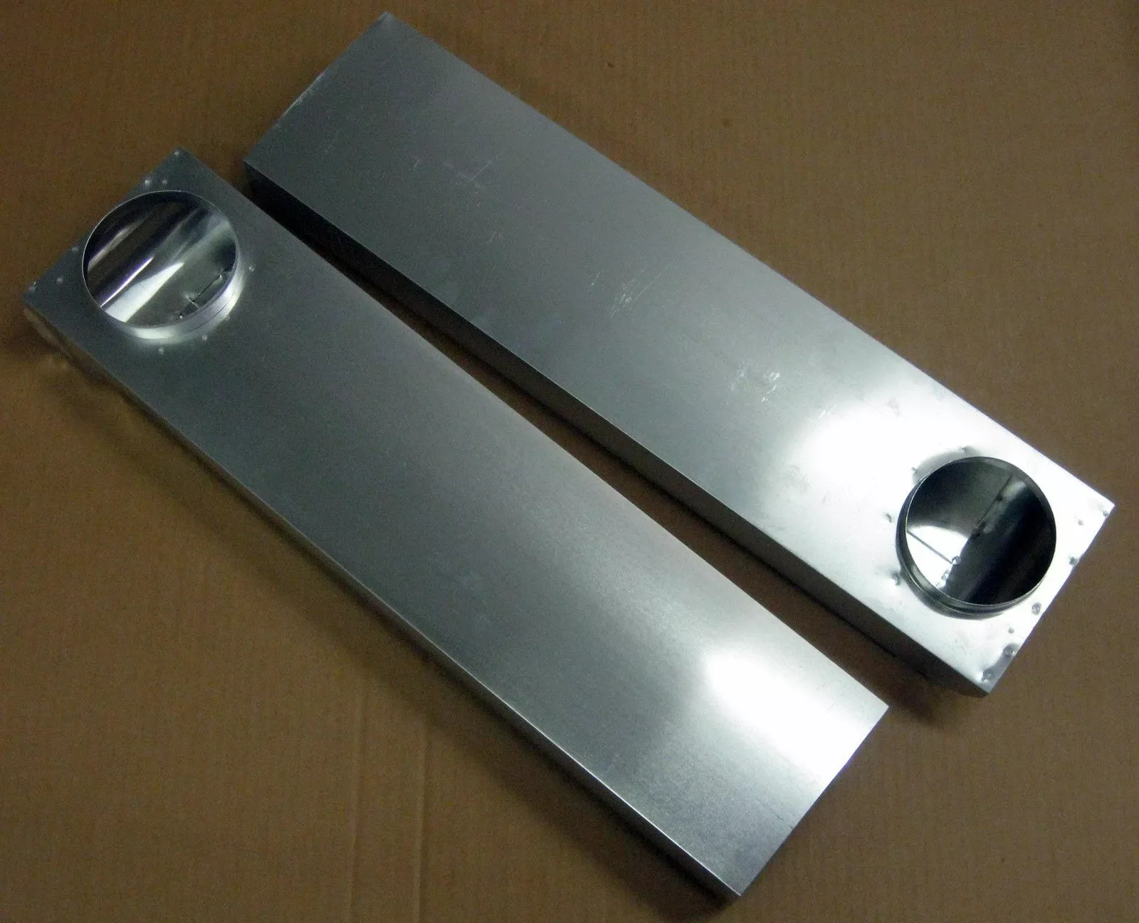 UD48 4" Dryer Vent Space Saver Aluminum Venting Duct 90 Inlet / 90 Outlet