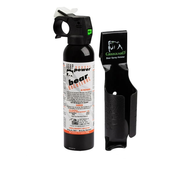 UDAP 15SO Pepper Power Magnum Bear Pepper Spray with Griz Guard Holster