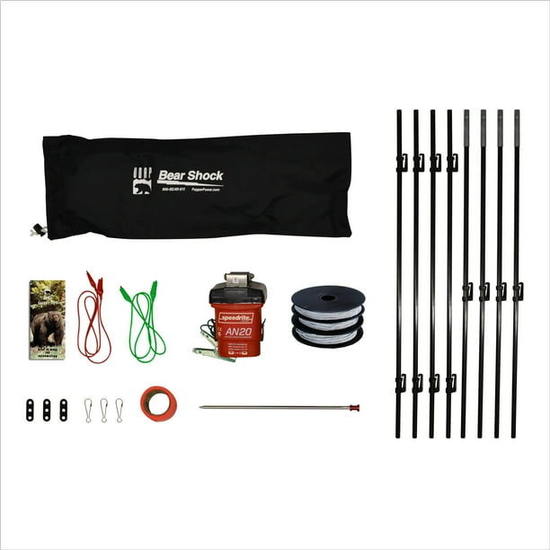 UDAP Bear Shock Ultra Light Camping Electric Fence Kit, BEF