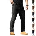 thumbnail image 1 of UDAUDU Men's Stretch Pants Waterproof Ripstop Cargo Pants Lightweight Breathable Casual Hiking Work Pants L, 1 of 9