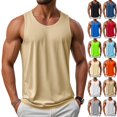 thumbnail image 1 of UDAUDU Men's UPF 50+ Quick Dry Tank Tops Athletic Muscle Tee | Sleeveless Workout Shirts for Athletic Gym Running Beach Swimming Outdoor Sports M, 1 of 9