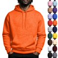 thumbnail image 1 of UDAUDU Mens Hoodie Fashion Long Sleeve Hoodies Casual Drawstring Fall Winter Workout Pullover Sweatshirt for Men with Pockets S, 1 of 9