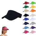 thumbnail image 1 of UDAUDU Sun Visor Hat for Women Structured Brim Quick-Dry Lightweight Sun Protection Sports Visor for Running Golf Tennis Women, 1 of 10