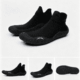 thumbnail image 1 of UDAUDU Water Shoes for Women Barefoot Sock Shoes Hiking Slip On Fitness Shoes Multi-Purpose & Ultra-Portable Water Footwear Black Women 5.5-6.5/Men 4.5-5.5, 1 of 5
