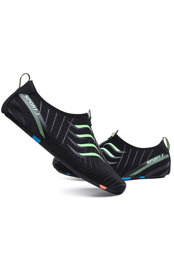 Water Shoes for Women & Men Swim Pool Comfortable Water Socks Aqua Yoga Socks Flexible Vacation Beach Shoes Quickly-Dry Non Slip Slip on 2026 New Water Shoes Green