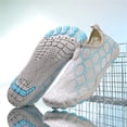 thumbnail image 1 of UDAUDU Water Shoes for Women Men Swim Shoes Comfortable Barefoot Aqua Swim Socks Running Diving Snorkeling Surfing Exercise Sport Shors Quickly Dry Non Slip Slip on 2026 Shoes Light Gray, 1 of 5