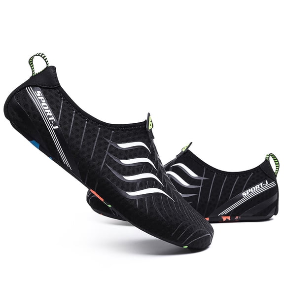 UDAUDU Womens Mens Water Shoes Swim Shoes Comfortable Barefoot Aqua Socks Diving Snorkeling Running Surfing Exercise Sport Shors Quickly Dry Slip on 2026 New Water Shoes White