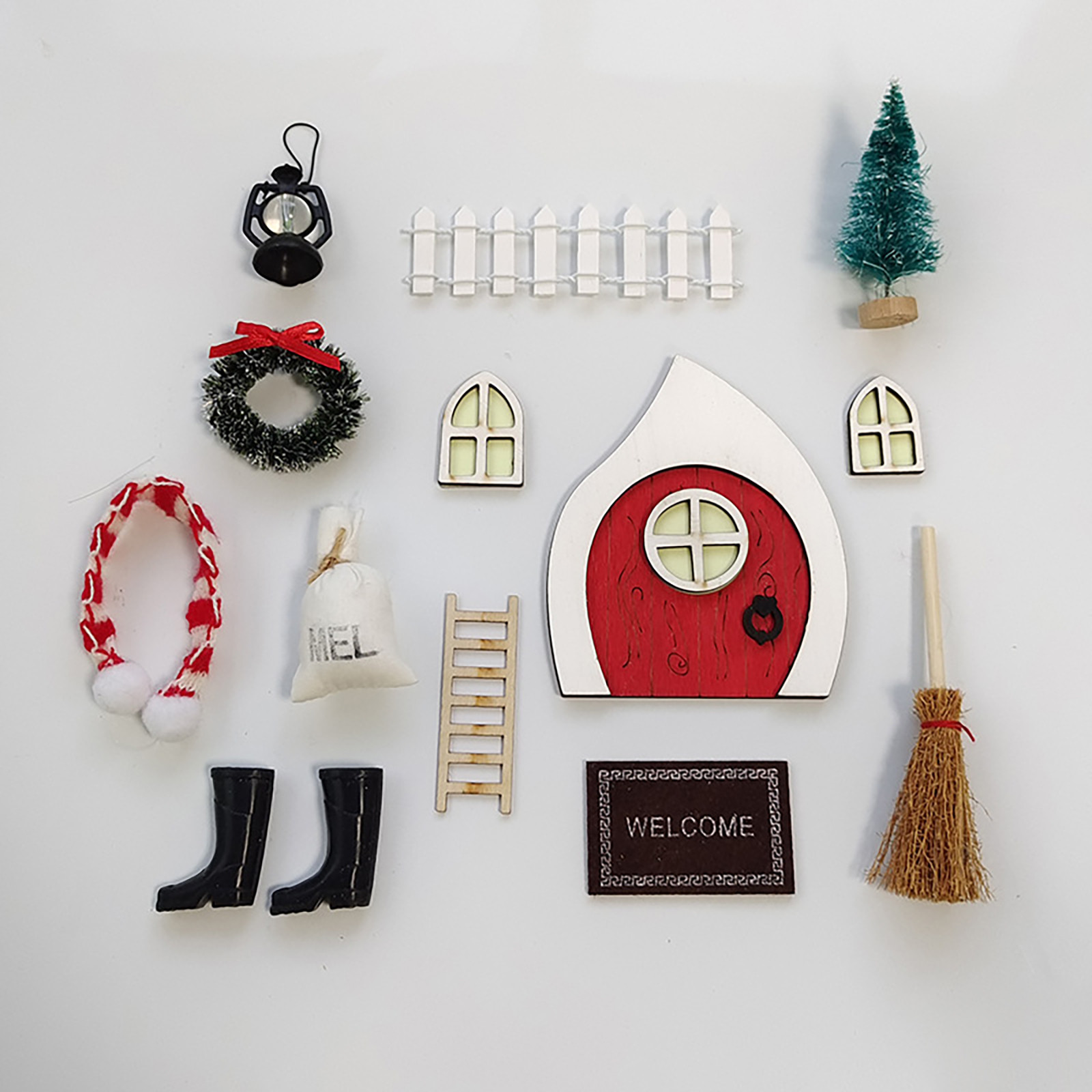 UDAXB Clearance Christmas Decor, Halloween Decor, Miniature Gnome Set