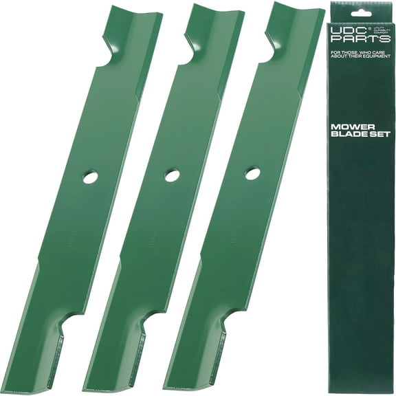 UDC Parts 038-0005-00 High Lift Mulching Blades 54 Inch / 3 Pack / Fits Bad Boy MZ Magnum 54 CZT 5400