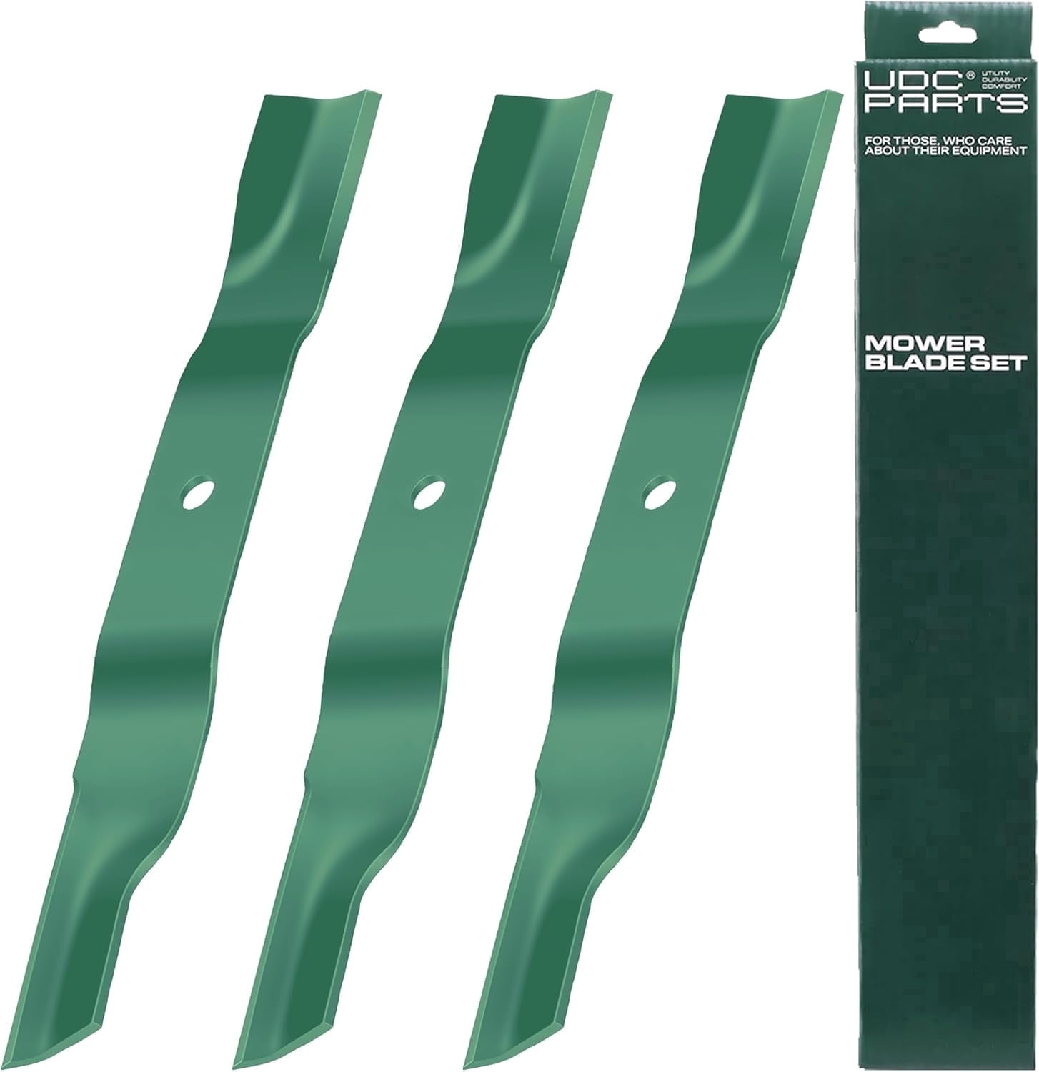 UDC Parts 04771200 High Lift Mower Blades for Ariens 52 Inch Ikon X XD XL Gravely ZTX ZT XL, 3 Pack