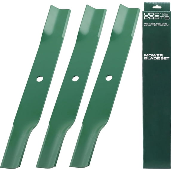 UDC Parts 115-5059-03 High Lift Blades 50 Inch/Fits Toro TimeCutter Z Series Mowers Exmark Replaces OEM no. 110-6837-03 112-9759-03 MX5060 SS5000 SW5000 SWX5000 Z5000 MX5000 MX5050 75750 75755/3 Pack