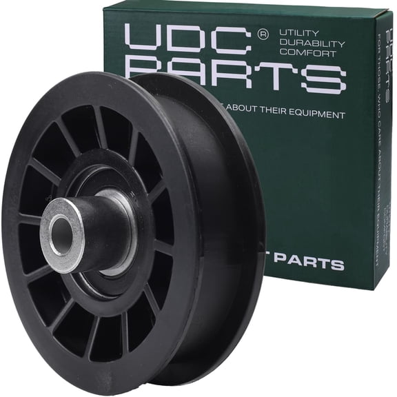 UDC Parts 532194327 Idler Pulley, 42 54 inch deck, for Husqvarna YTH2042 YTH2246 YTH2348 YTH2454