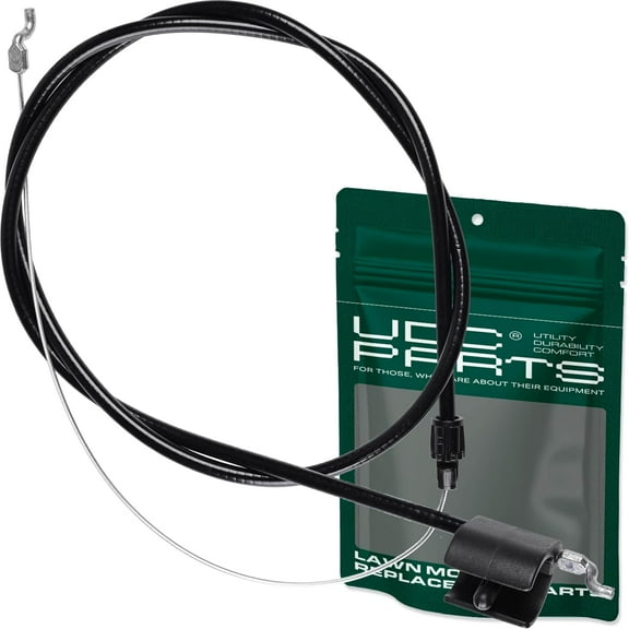 UDC Parts 946-1130 746-1130 Control Cable for MTD Cub Cadet Troy Bilt Yard Machine Yard-Man Craftsman Bolens White Outdoor Huskee
