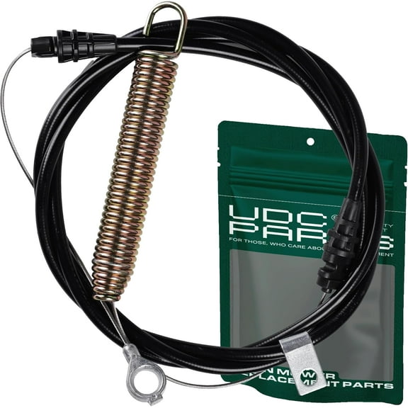 UDC Parts GY21106 Clutch Cable for 42 inch John Deere Sabre Scotts GY20156 L100 L105 L107 L108 L110 L111 L118 L120 LA100 LA105 LA110 LA115 LA120 LA125 LA135 X110 X120