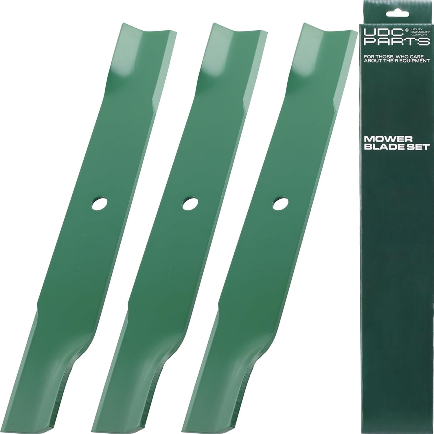 UDC Parts 038-0005-00 High Lift Mulching Blades 54 Inch / 3 Pack