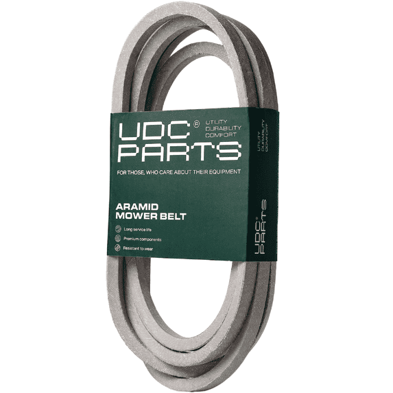 UDC Parts Mower Deck, Drive Belt M151649, Aramid Cord, 144.291 inches, for John Deere GX10063 M150960 LT166 LT180 LT190
