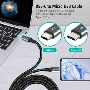 UDGIU-10ft USB-C to Micro USB Cable