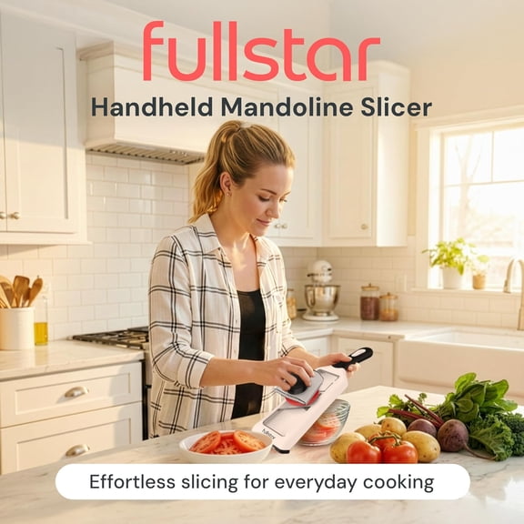 UDGIU-Fullstar - Handheld Mandoline Vegetable Slicer & Julienne Cutter