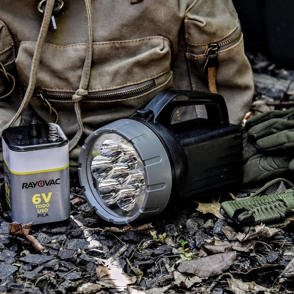 UDGIU-RAYOVAC Floating LED Lantern Flashlight, 6V Battery Included, Superb Battery Life, Floats for Easy Water Recovery, Emergency Light