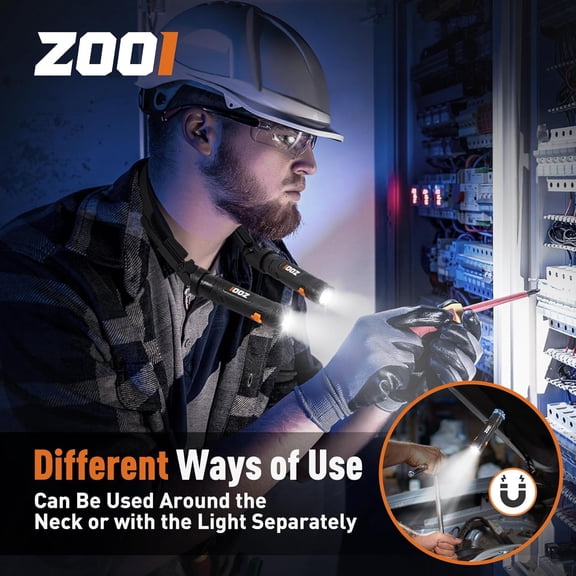 UDGIU-Rechargeable Neck Work Light with 150 Adjustable Angle, Gifts for Men, Detachable Neck Flashlight Lamp for Reading, Dad Mens Gifts for Him Dad Husband, Cool Gadgets Stuff for Camping, Fishing