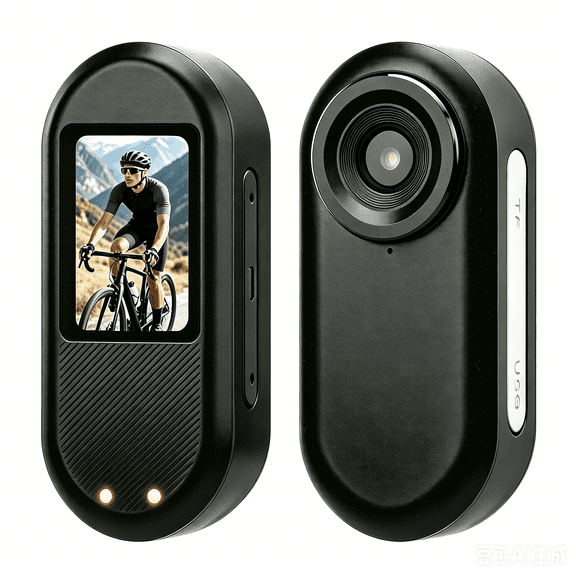 UDH Body Cam, 1080P with Screen, Mini Wearable Action Camera with Magnetic Charging Case, Waterproof Portable Video Recorder for Work, Outdoors, Pet