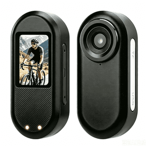 UDH Body Cam, 1080P with Screen, Mini Wearable Action Camera with Magnetic Charging Case, Waterproof Portable Video Recorder for Work, Outdoors