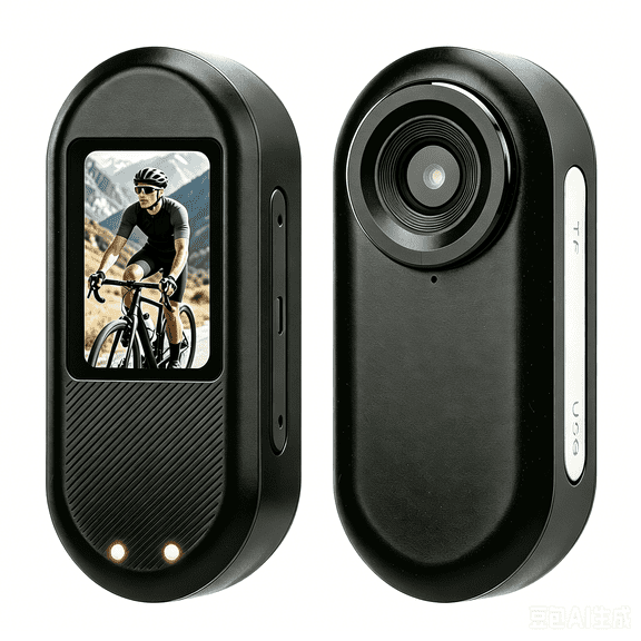 UDH Body Cam, 1080P with Screen, Mini Wearable Action Camera with Magnetic Charging Case, Waterproof Portable Video Recorder for Work, Outdoors