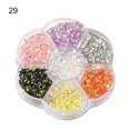thumbnail image 1 of UDIYO 1 Box Nail Ornament 3D Effect Vivid Non-Drop Mixed Styles Rhinestone Bowknot Accessories for Female, 1 of 7