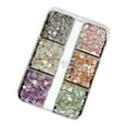 thumbnail image 1 of UDIYO 1 Box Shell Nail Decoration Colorful Irregular Abalone Sequins Thin Slices Nail Charm 3D Nail Art Decorations for Nail Design, 1 of 7
