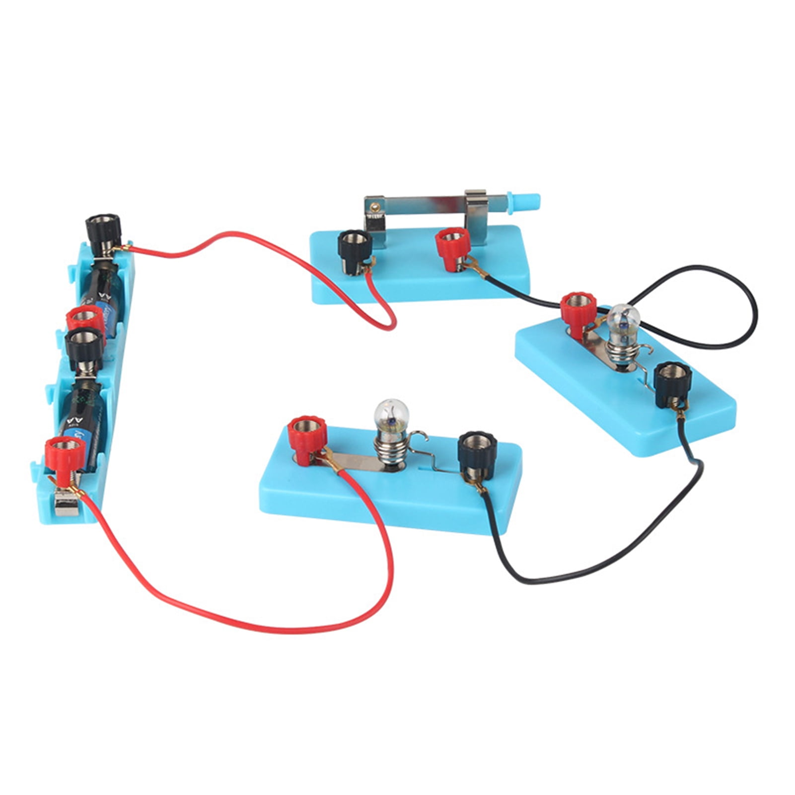 UDIYO 1 Set Educational Circuit Toy Creative Electrical Physics Science Lab Learning Circuit Kit for Children Walmart