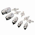 thumbnail image 1 of UDIYO 10 Pcs Glitters Stickers Self-adhesive DIY Tips Rhinestone 3D Nail Art Decals Rhinestones Crown Stickers for Women, 1 of 7