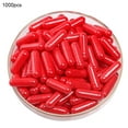thumbnail image 1 of UDIYO 1000Pcs Transparent Hollow Gelatin Empty Separated Medical Powder Capsule Shells, 1 of 7