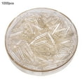 thumbnail image 1 of UDIYO 1000Pcs Transparent Hollow Gelatin Empty Separated Medical Powder Capsule Shells, 1 of 7